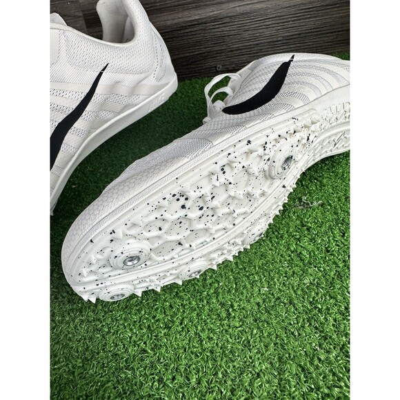 Nike Zoom D Off White Phantom Track Spikes Oil Gray Black‎ 819164 001 Mens SZ 13 main image 4